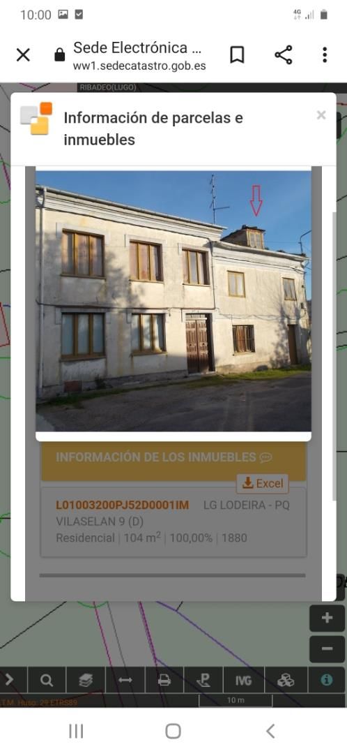 Exterior view of Single-family semi-detached for sale in Ribadeo  with Private garden