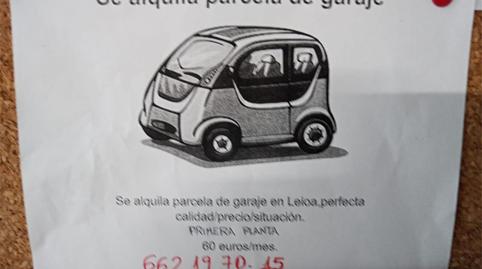 Garage to rent in Calle Aldapabarrena, Txorierri - Ondiz - Udondo, Bizkaia - image 4 Photo 4 of Garage to rent in Calle Aldapabarrena, Txorierri - Ondiz - Udondo, Bizkaia
