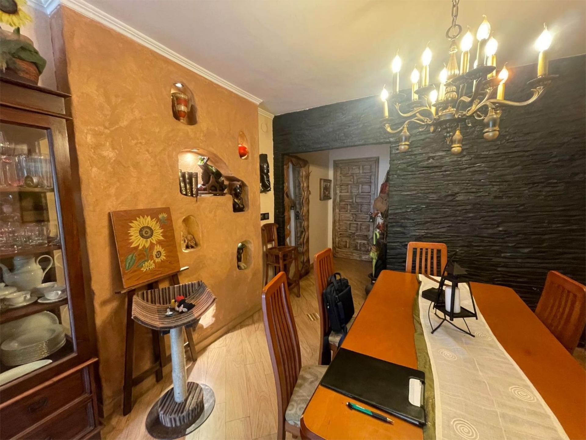 Dining room of Flat for sale in Vilanova i la Geltrú  with Air Conditioner, Heating and Private garden