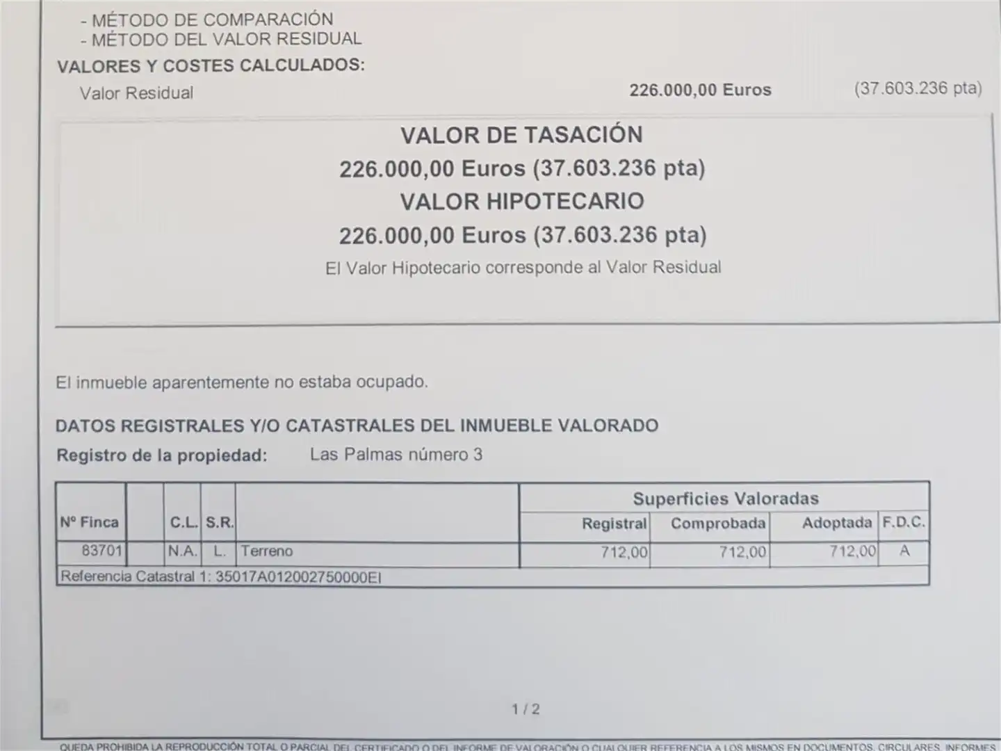 Urbanizable en venta en Carretera Vecinal de la Milagrosa, San Lorenzo Urbanizable en venta en Las Palmas de Gran Canaria
