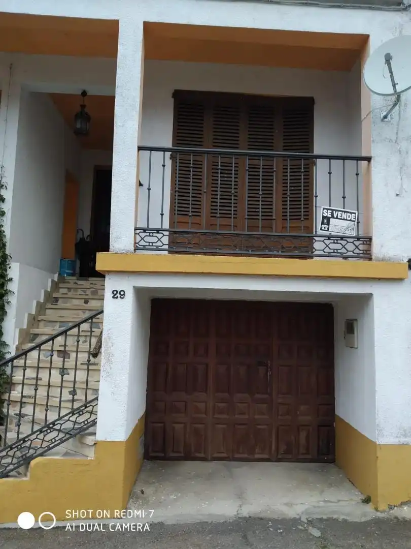 Exterior view of Detached homes for sale in Peñaparda  with Furnished and Balcony