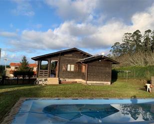 Exterior view of House or chalet for sale in Narón  with Terrace, Swimming Pool and Balcony