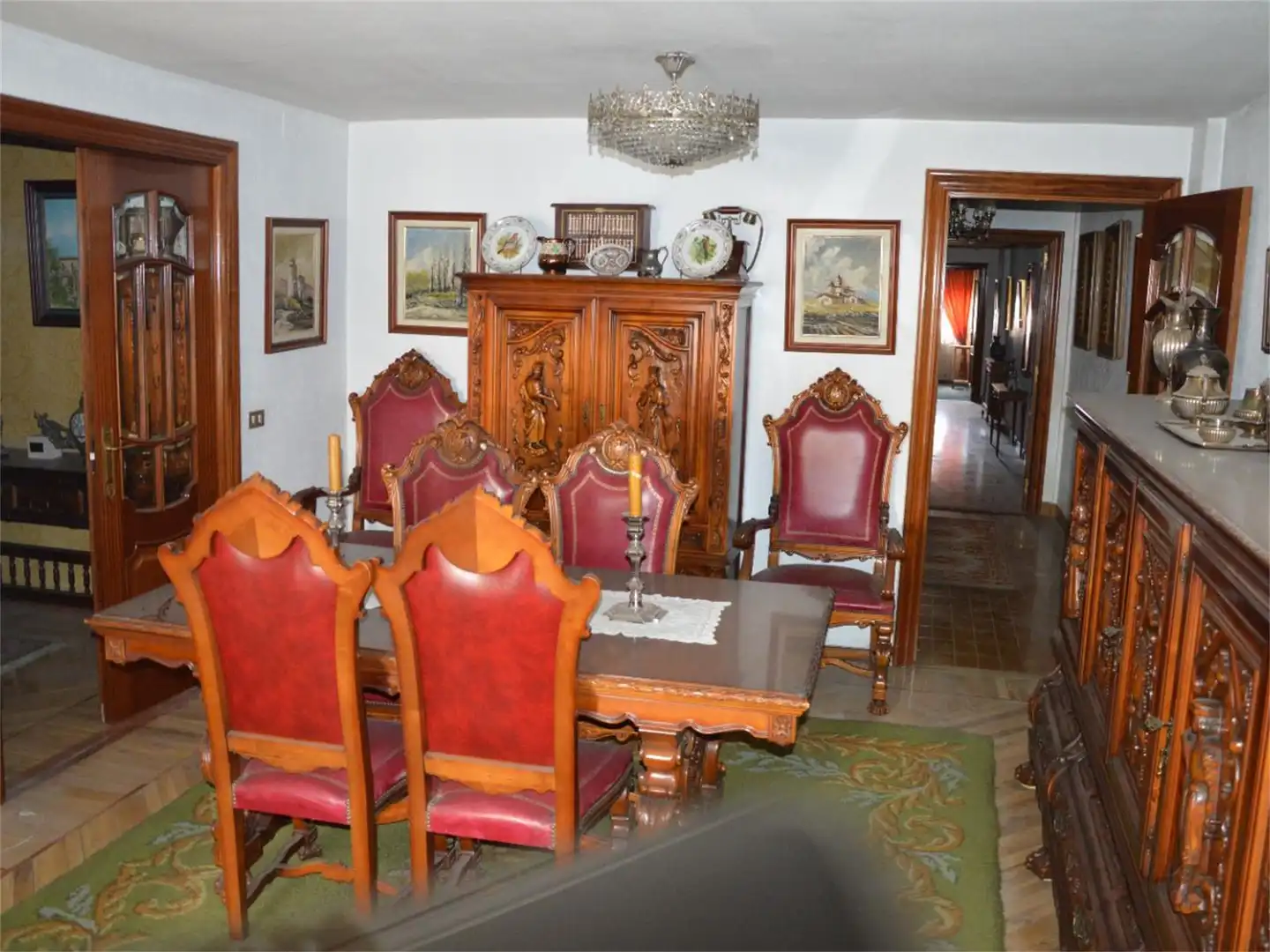 Piso en venta en Avenida Casado del Alisal, 21, Centro Comedor de Piso en venta en Palencia con Calefacción, Parquet y Terraza