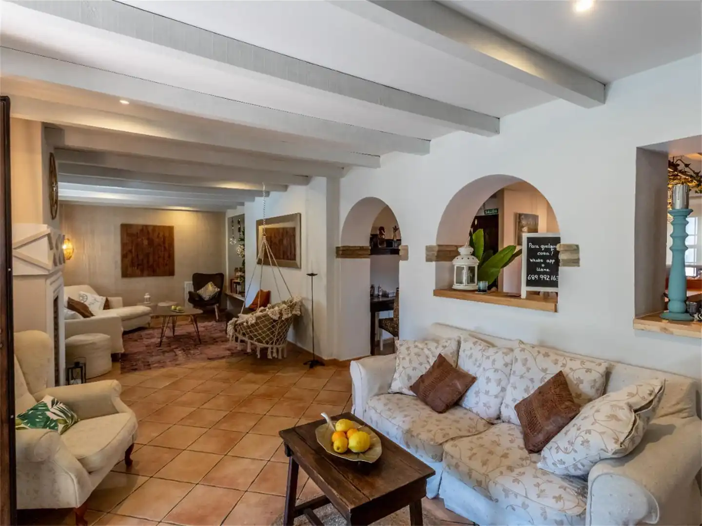 Finca rústica en venta en Calle Real Tesoro, Cortes de la Frontera Sala de estar de Finca rústica en venta en Cortes de la Frontera con Calefacción, Jardín privado y Terraza