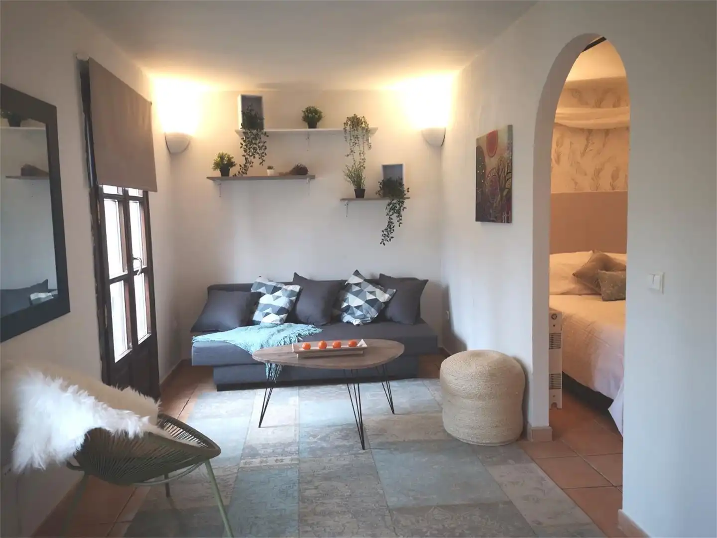 Finca rústica en venta en Calle Real Tesoro, Cortes de la Frontera Sala de estar de Finca rústica en venta en Cortes de la Frontera con Calefacción, Jardín privado y Terraza