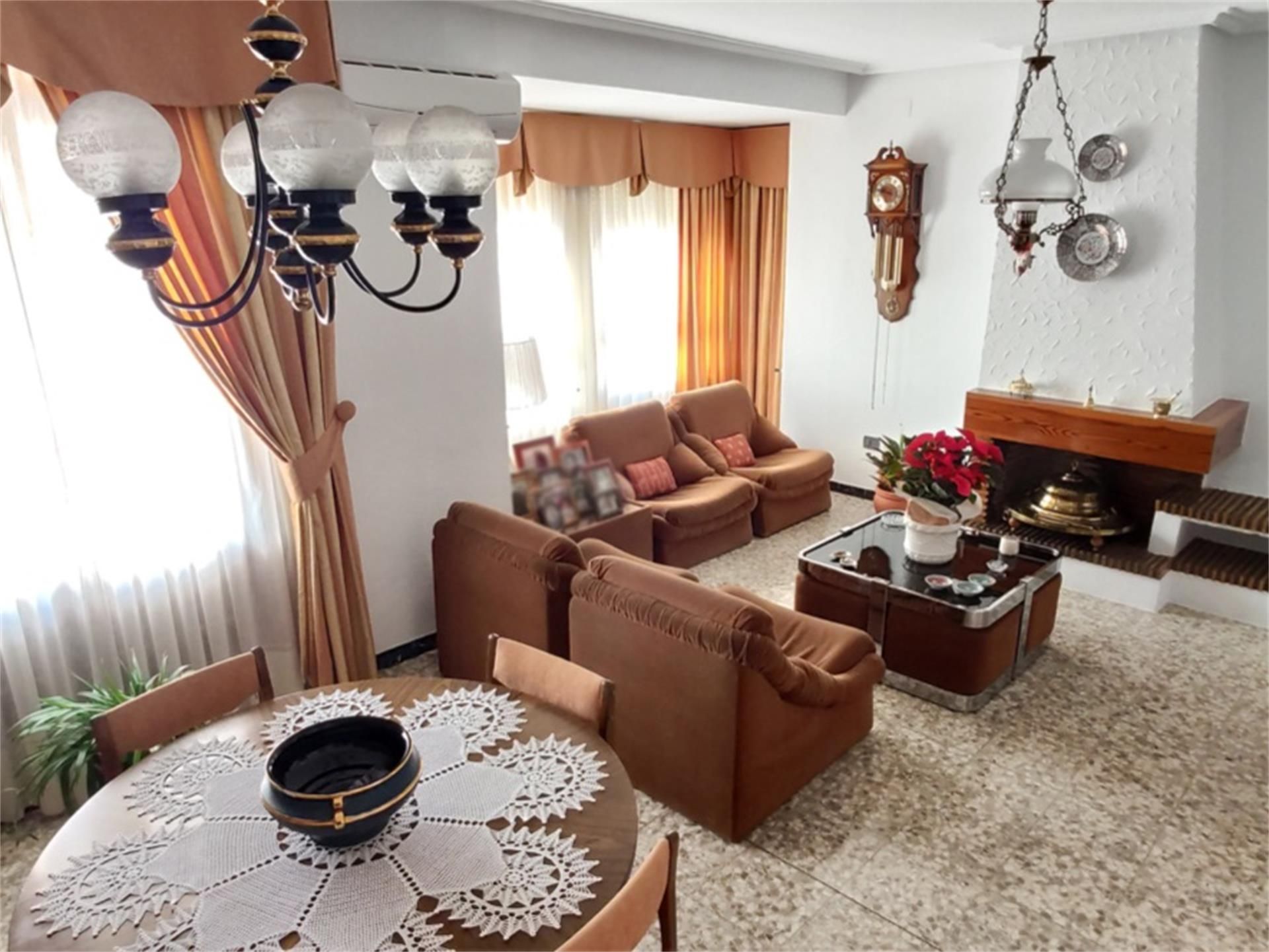 Living room of Flat for sale in Socuéllamos  with Air Conditioner, Terrace and Balcony