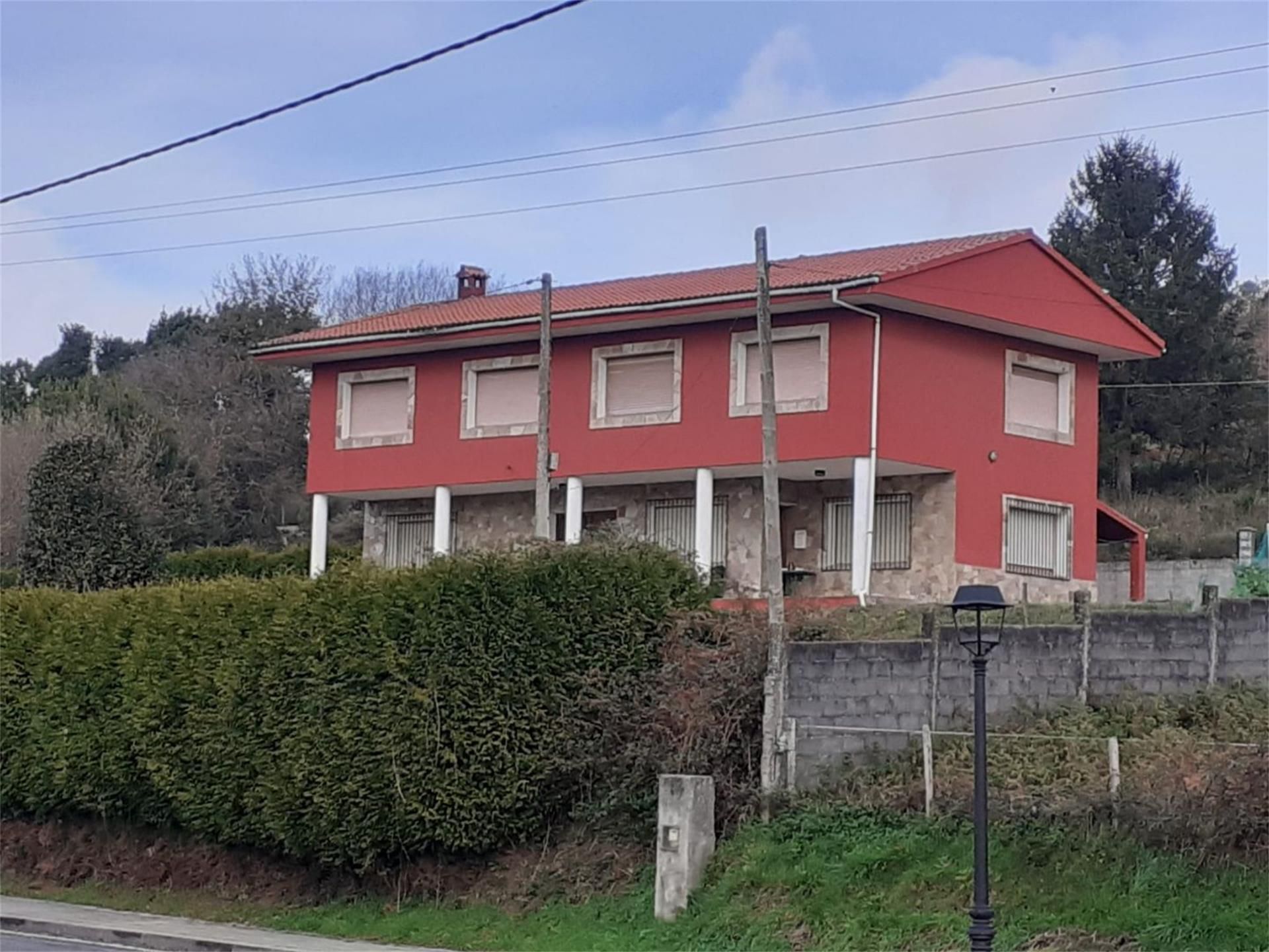 Exterior view of House or chalet for sale in Cesuras  with Terrace