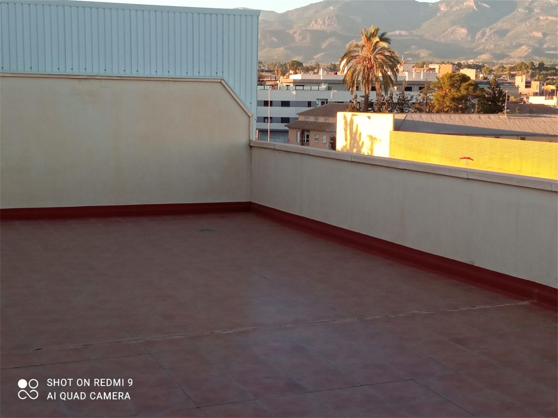 Vista exterior de Àtic en venda en Totana amb Terrassa