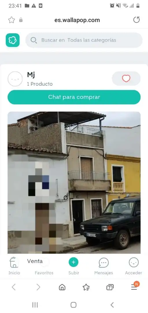 Außenansicht von Wohnung zum Verkauf in Alburquerque mit Terrasse und Balkon