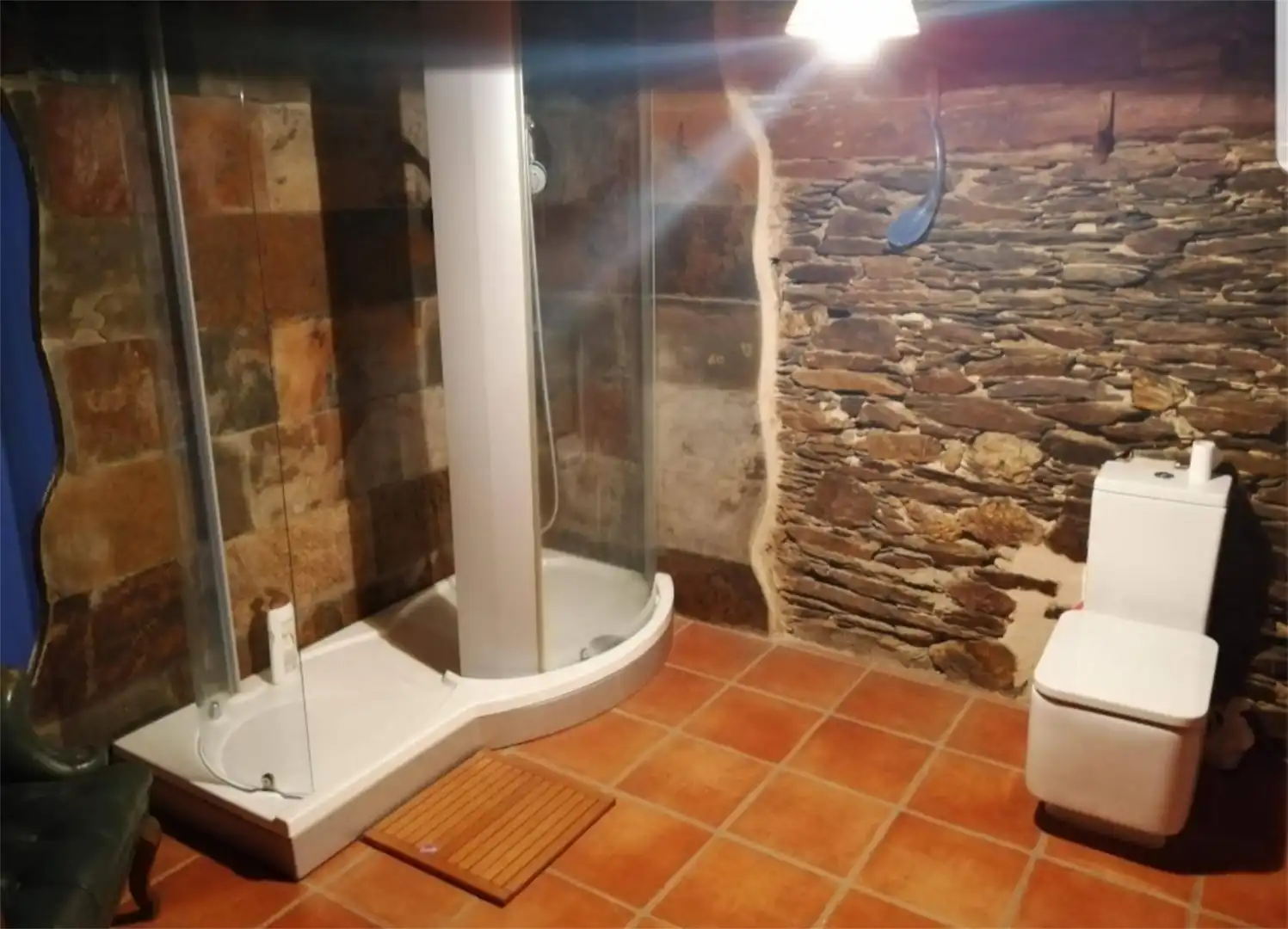 Bathroom of Houses for sale in Ortigosa de Pestaño  with Air Conditioner and Terrace