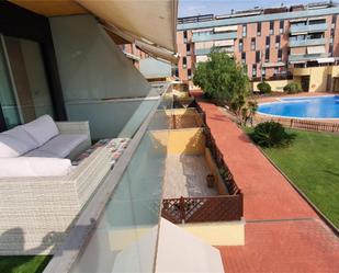 Terrace of Flat for sale in Terrassa  with Air Conditioner, Terrace and Swimming Pool