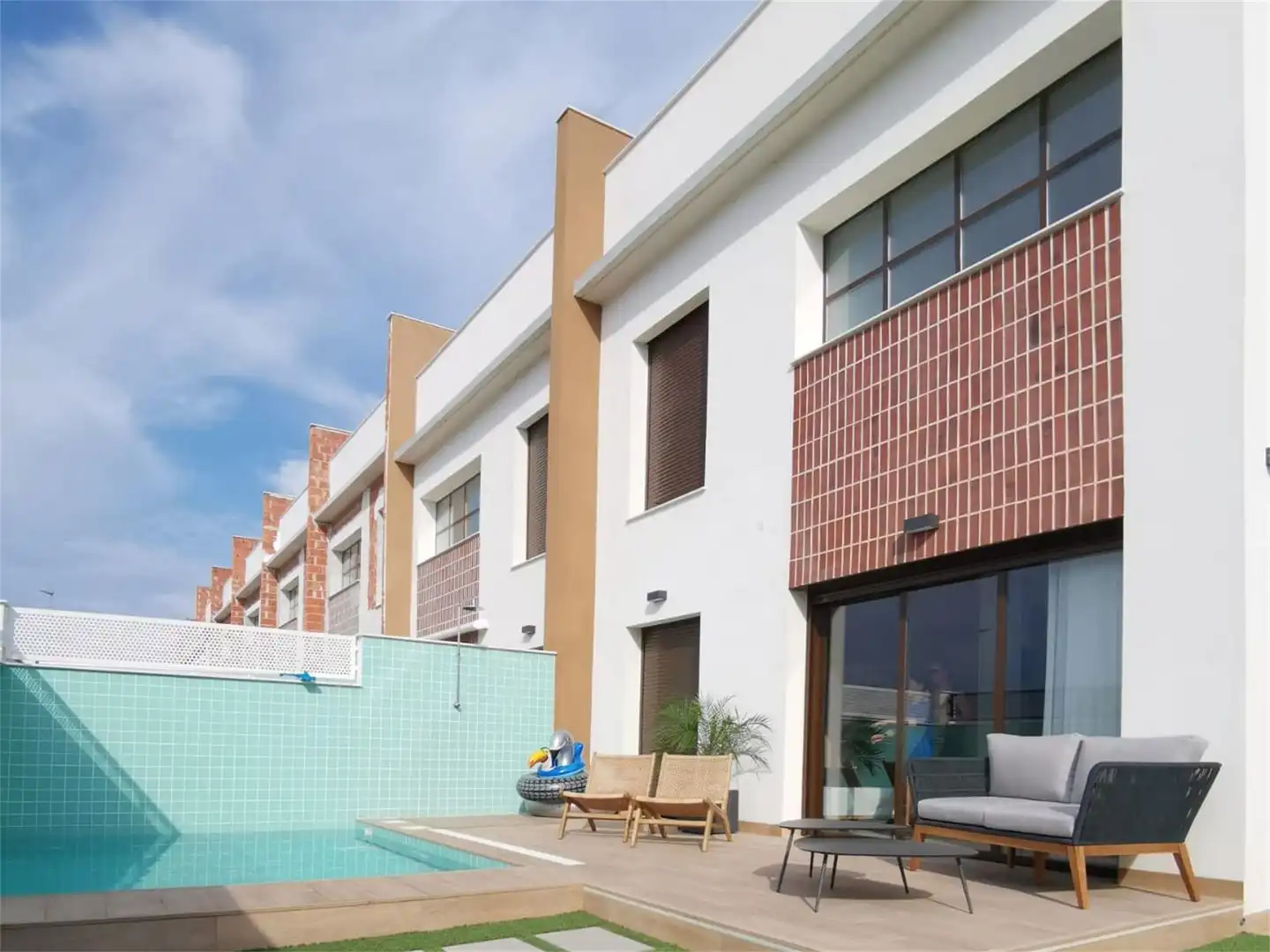 Vista exterior de Loft en venta en Pilar de la Horadada con Aire acondicionado, Jardín privado y Terraza