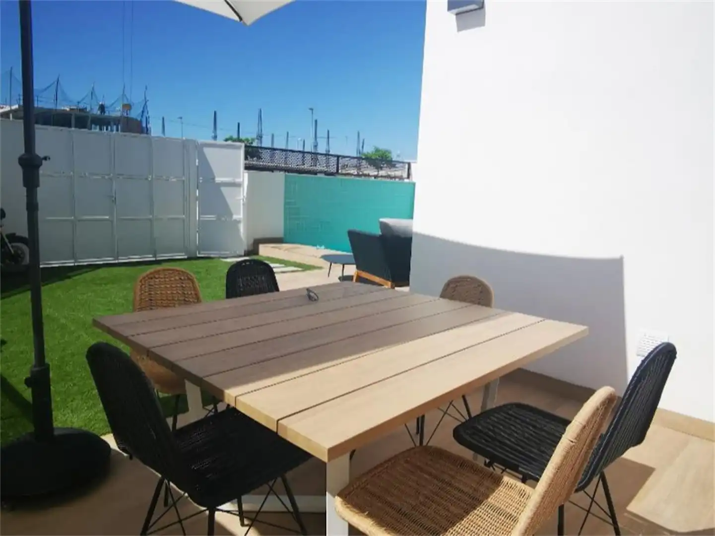 Terraza de Loft en venta en Pilar de la Horadada con Aire acondicionado, Jardín privado y Terraza