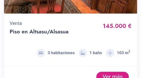 Foto 3 de Pis en venda a Calle San Juan, 23, Altsasu / Alsasua, Navarra