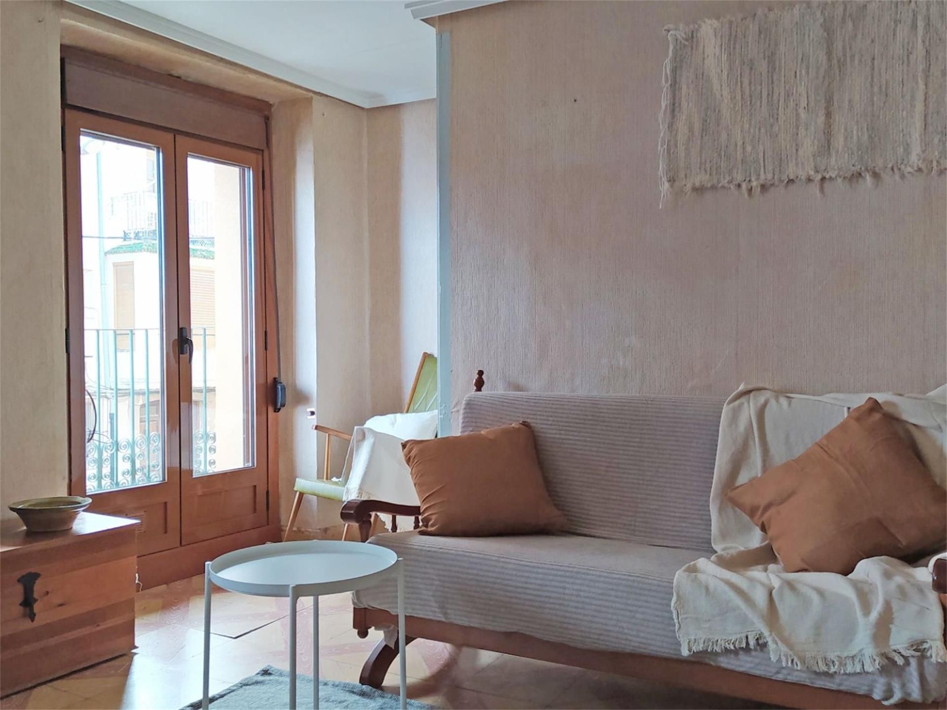 Sala d'estar de Casa adosada en venda en Villafranca del Cid / Vilafranca amb Traster i Balcó