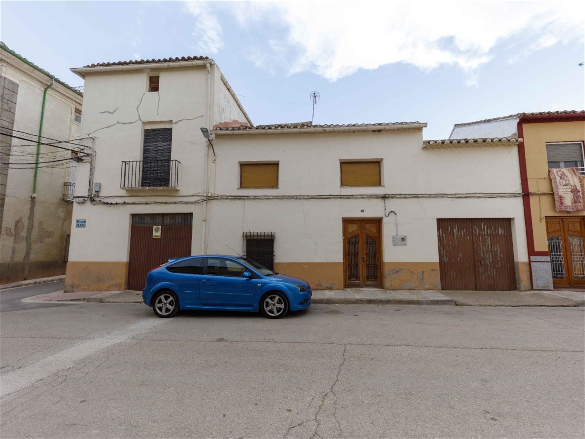 Exterior view of Single-family semi-detached for sale in Mahora  with Storage room, Furnished and Washing machine