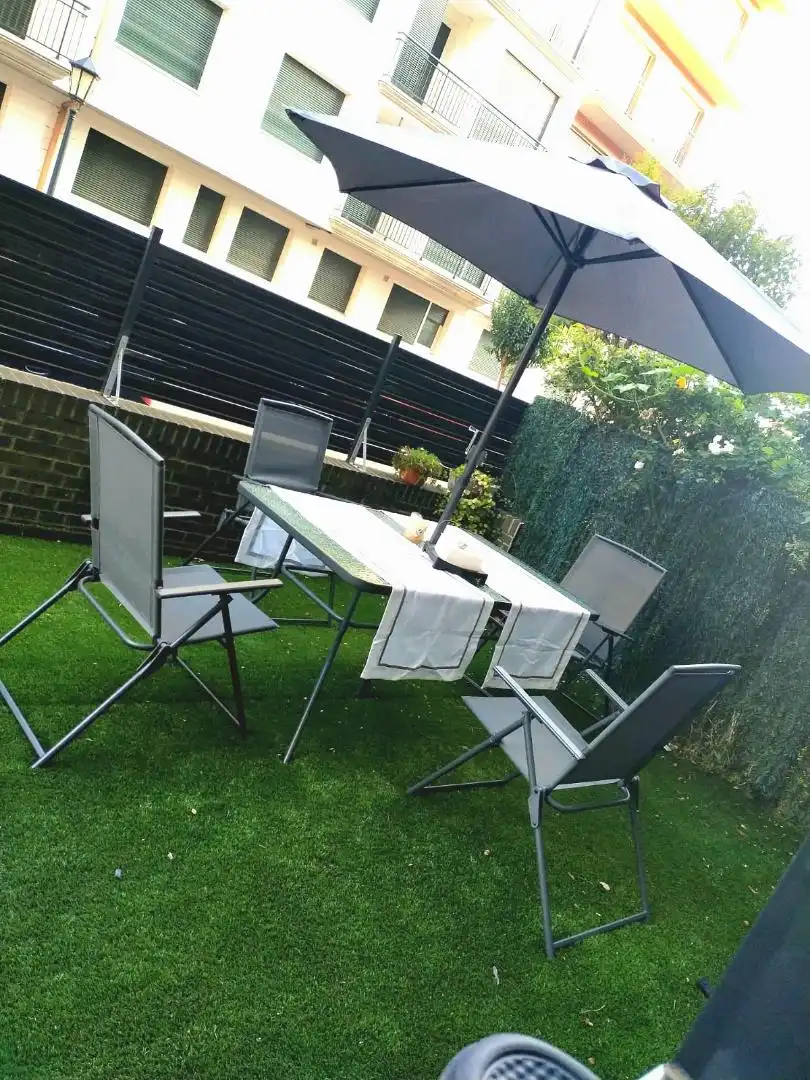 Planta baja en venta en Calle Juan Escobedo, Colindres Terraza de Planta baja en venta en Colindres con Calefacción, Jardín privado y Parquet