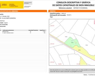 Land for sale in Villalcampo