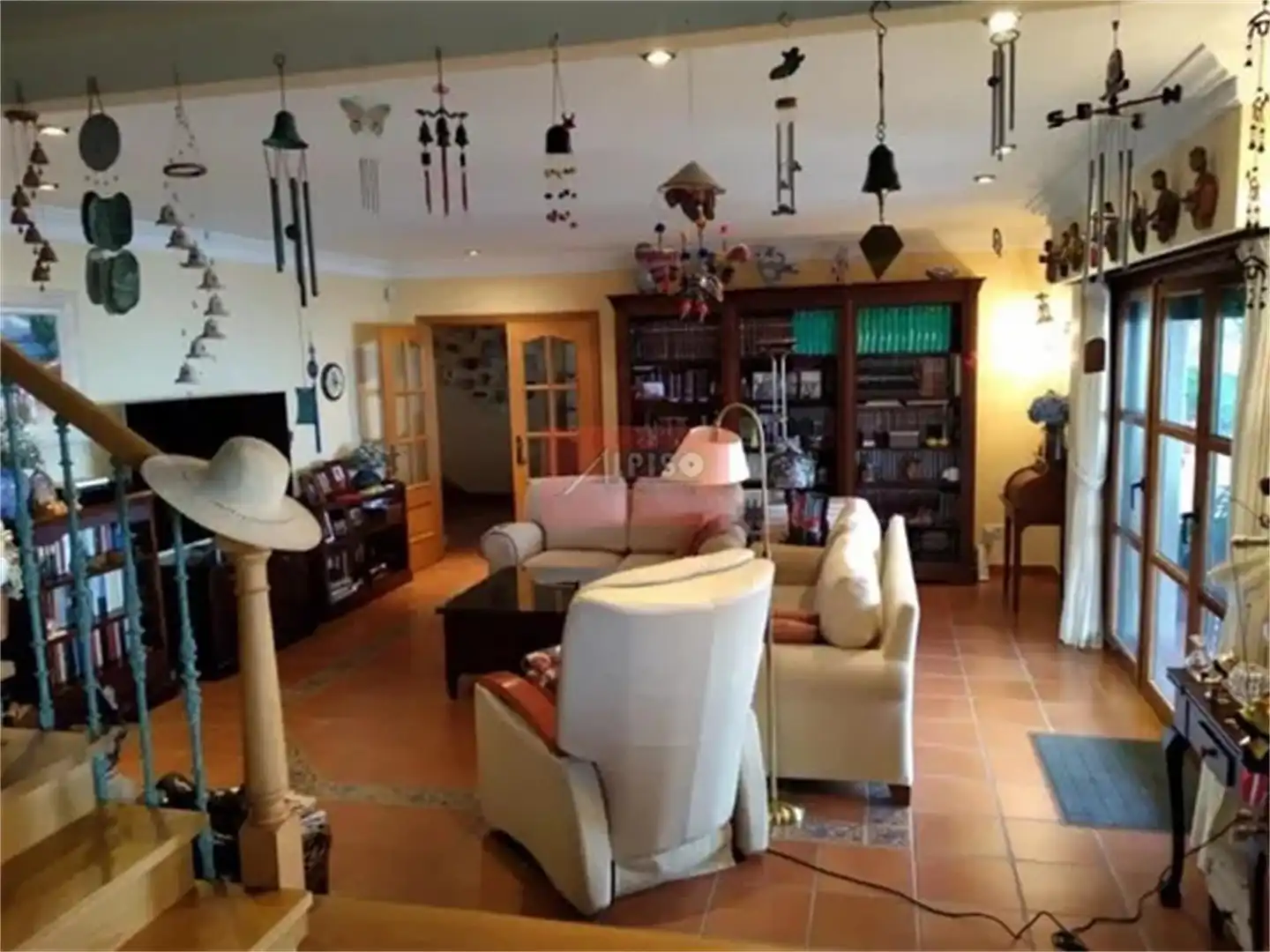 Living room of Detached homes for sale in O Barco de Valdeorras    with Heating, Private garden and Parquet flooring