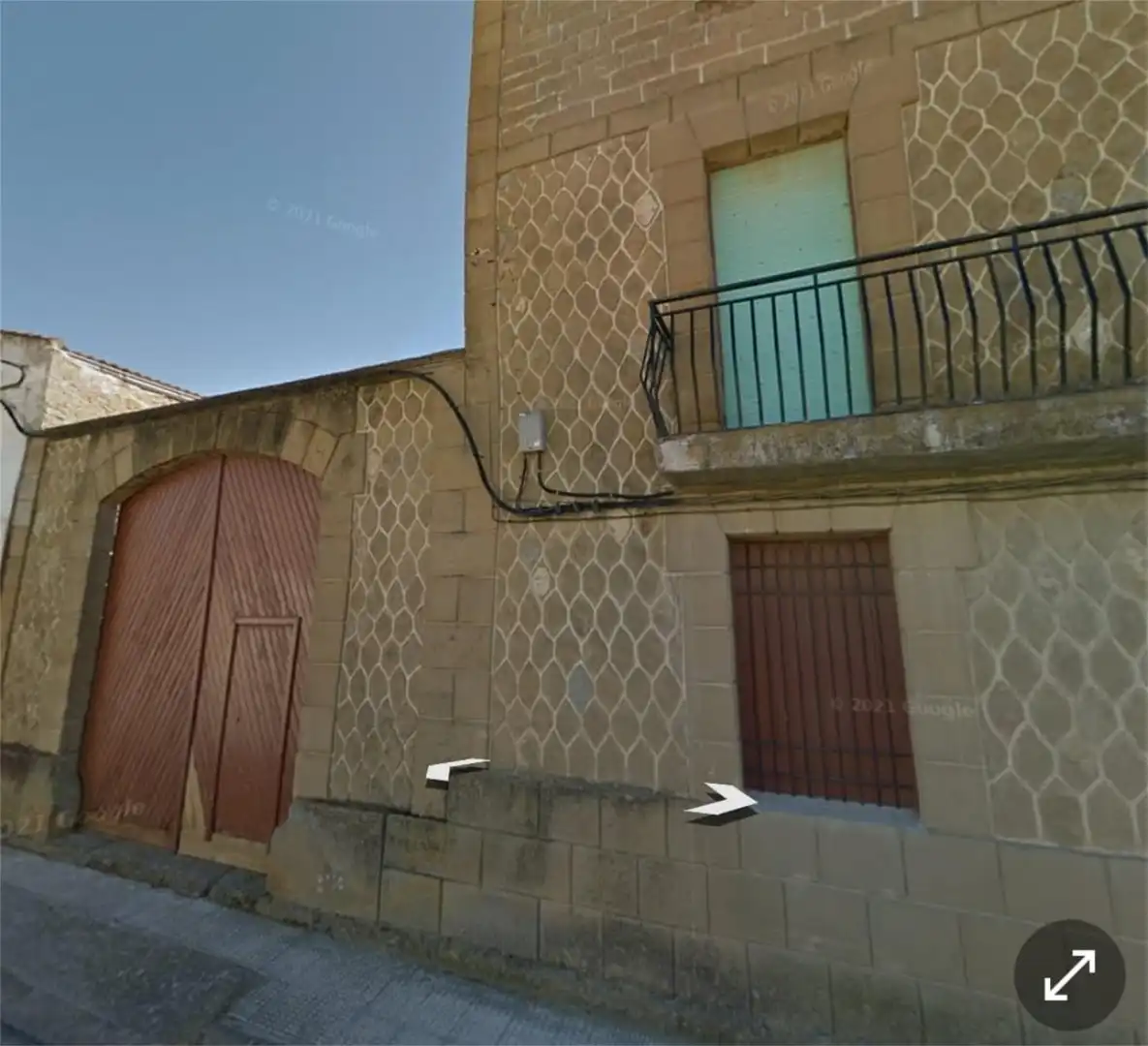 Vista exterior de Casa o xalet en venda en Luna