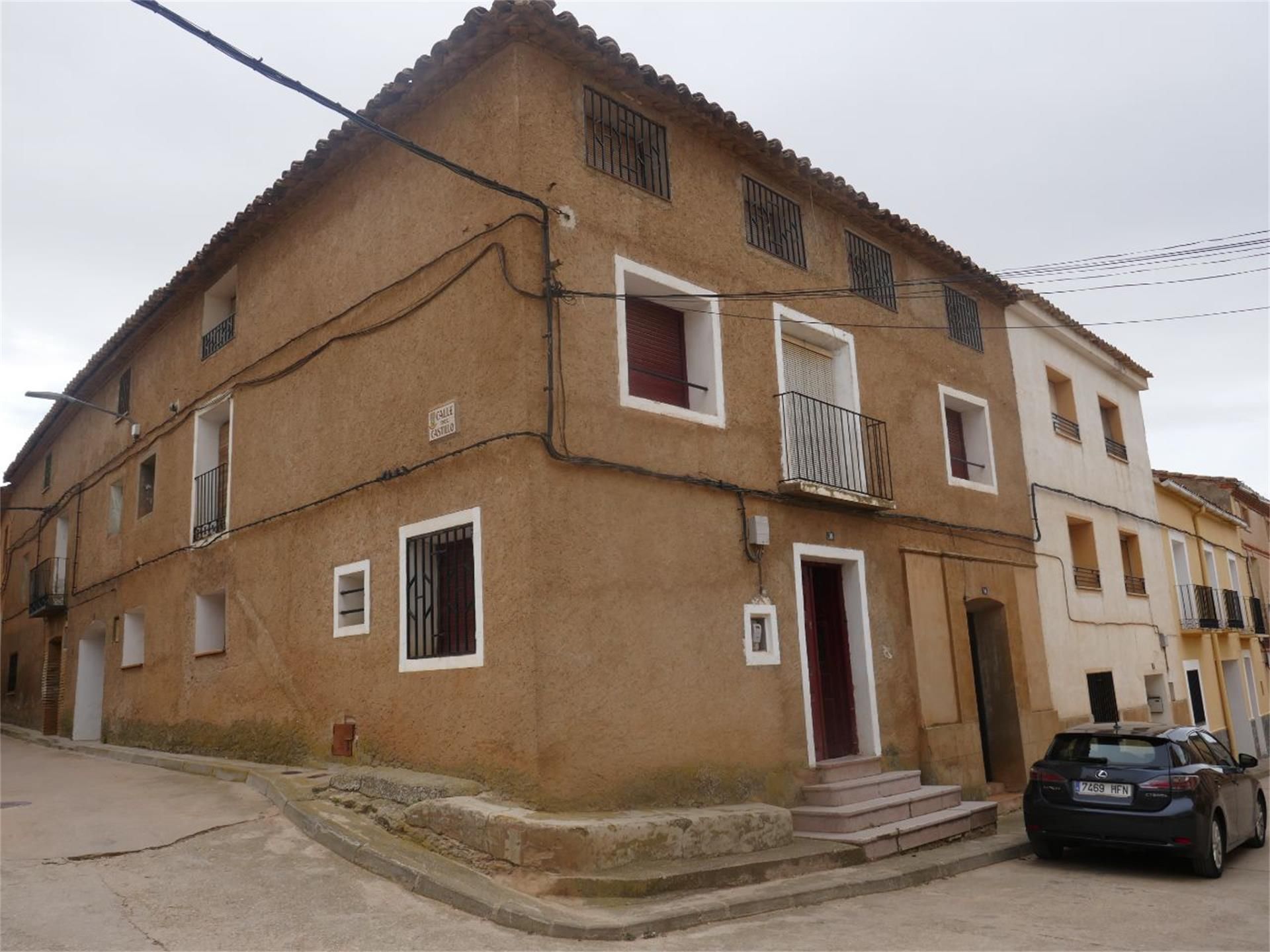 Exterior view of Flat for sale in Monreal de Ariza  with Storage room, Furnished and Oven