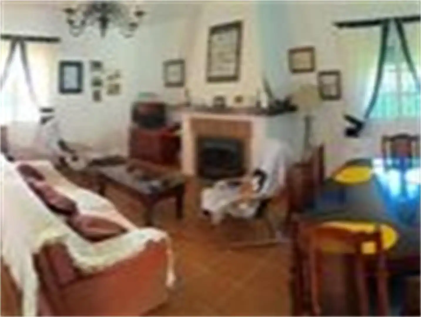 Sala d'estar de Casa o xalet de lloguer en Barbate amb Jardí privat, Piscina i Moblat