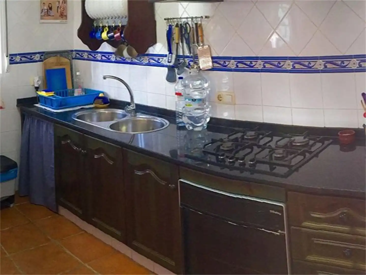 Cuina de Casa o xalet de lloguer en Barbate amb Jardí privat, Piscina i Moblat