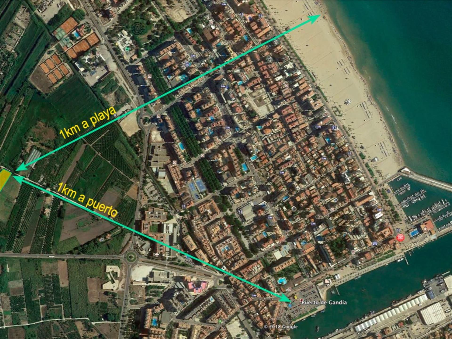 Vista exterior de No Urbanitzable en venda en Gandia