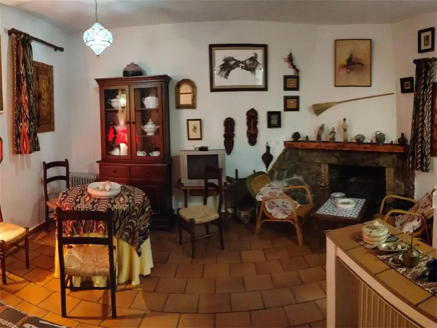 Country house zum Verkauf in Calle Reconquillo, Valdemanco Wohnzimmer von Country house zum Verkauf in Valdemanco mit Heizung, Privatgarten und Terrasse