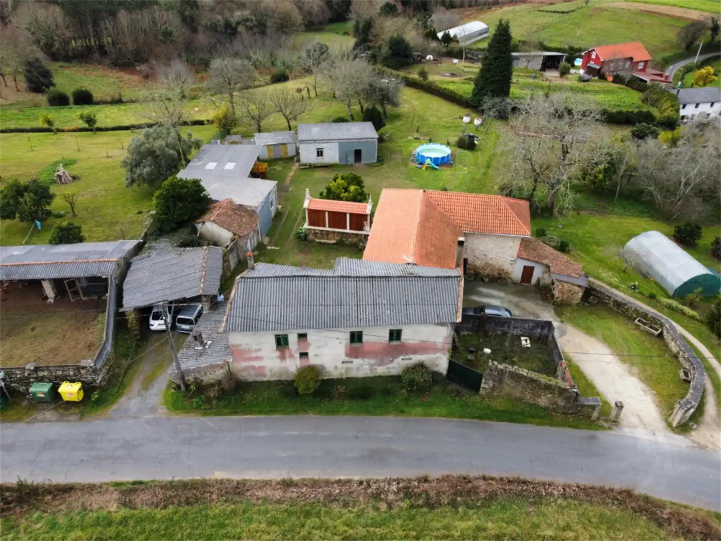 Detached homes for sale in A Fraga-Doroña, Vilarmaior Exterior view of Detached homes for sale in Vilarmaior with Private garden, Terrace and Storage room