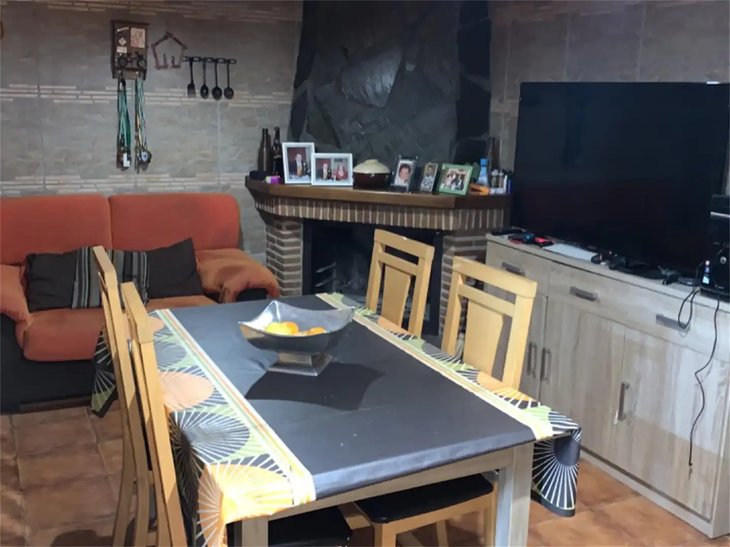 Menjador de Casa o xalet en venda en Torredonjimeno amb Aire condicionat, Terrassa i Balcó