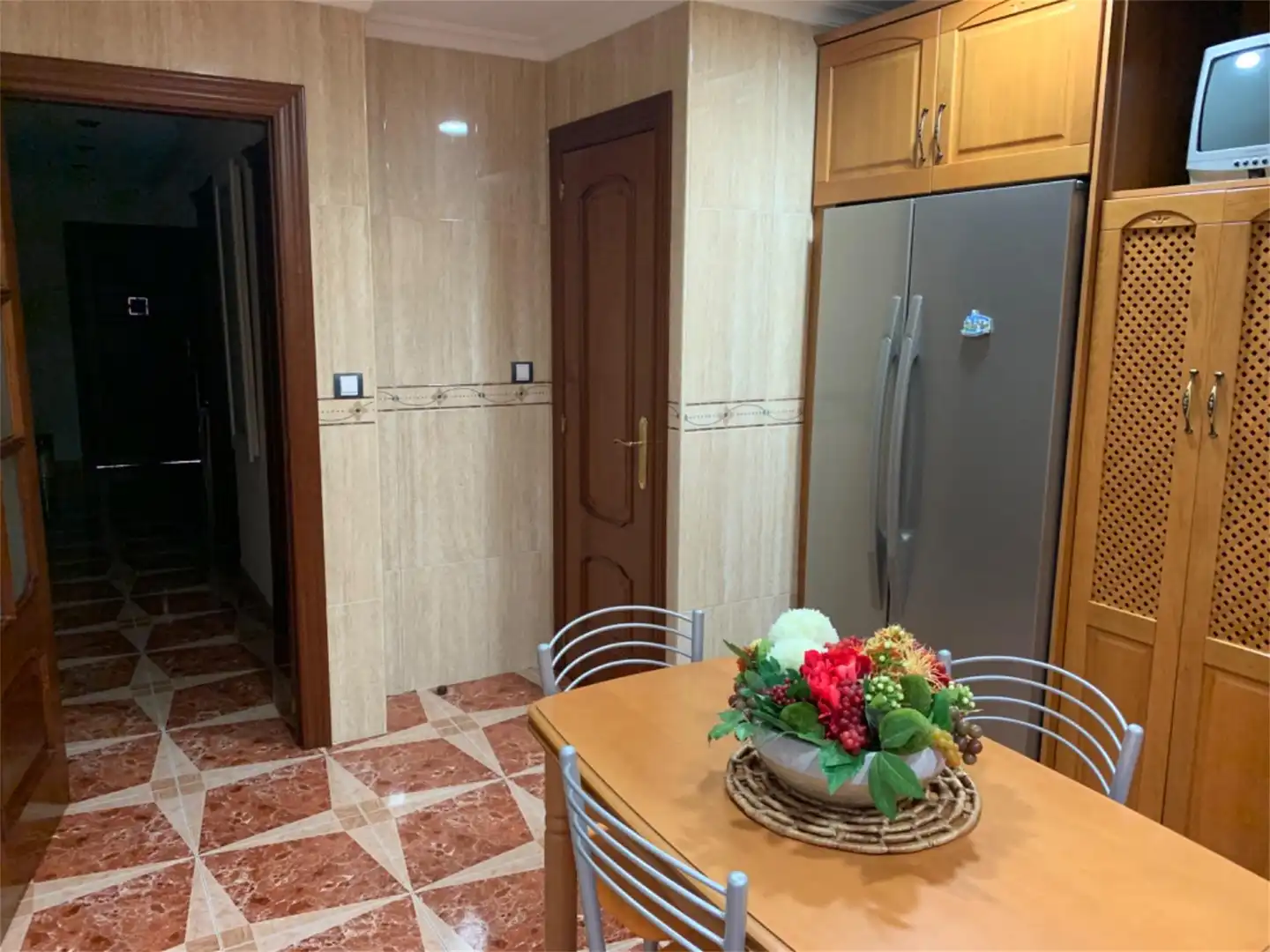Cuina de Casa o xalet en venda en Torredonjimeno amb Aire condicionat, Terrassa i Balcó