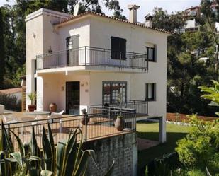 Exterior view of House or chalet for sale in Santa Cristina d'Aro  with Terrace and Balcony