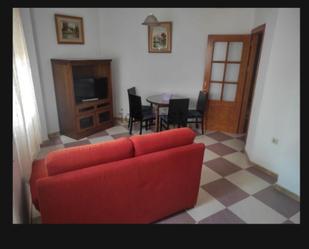 Living room of Flat to rent in El Burgo  with Heating, Furnished and Washing machine