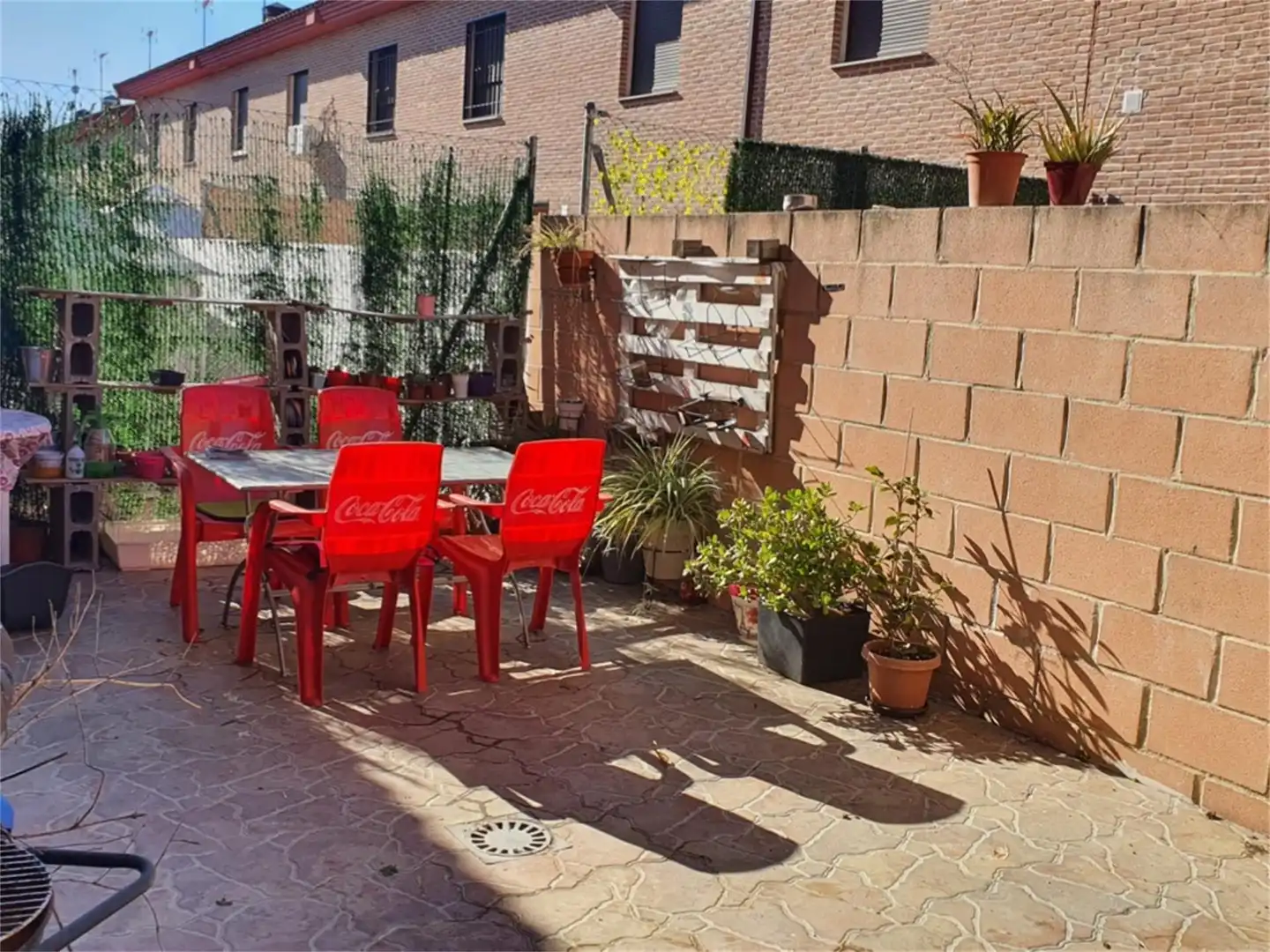 Terrassa de Casa adosada en venda en San Román de los Montes amb Aire condicionat, Terrassa i Balcó
