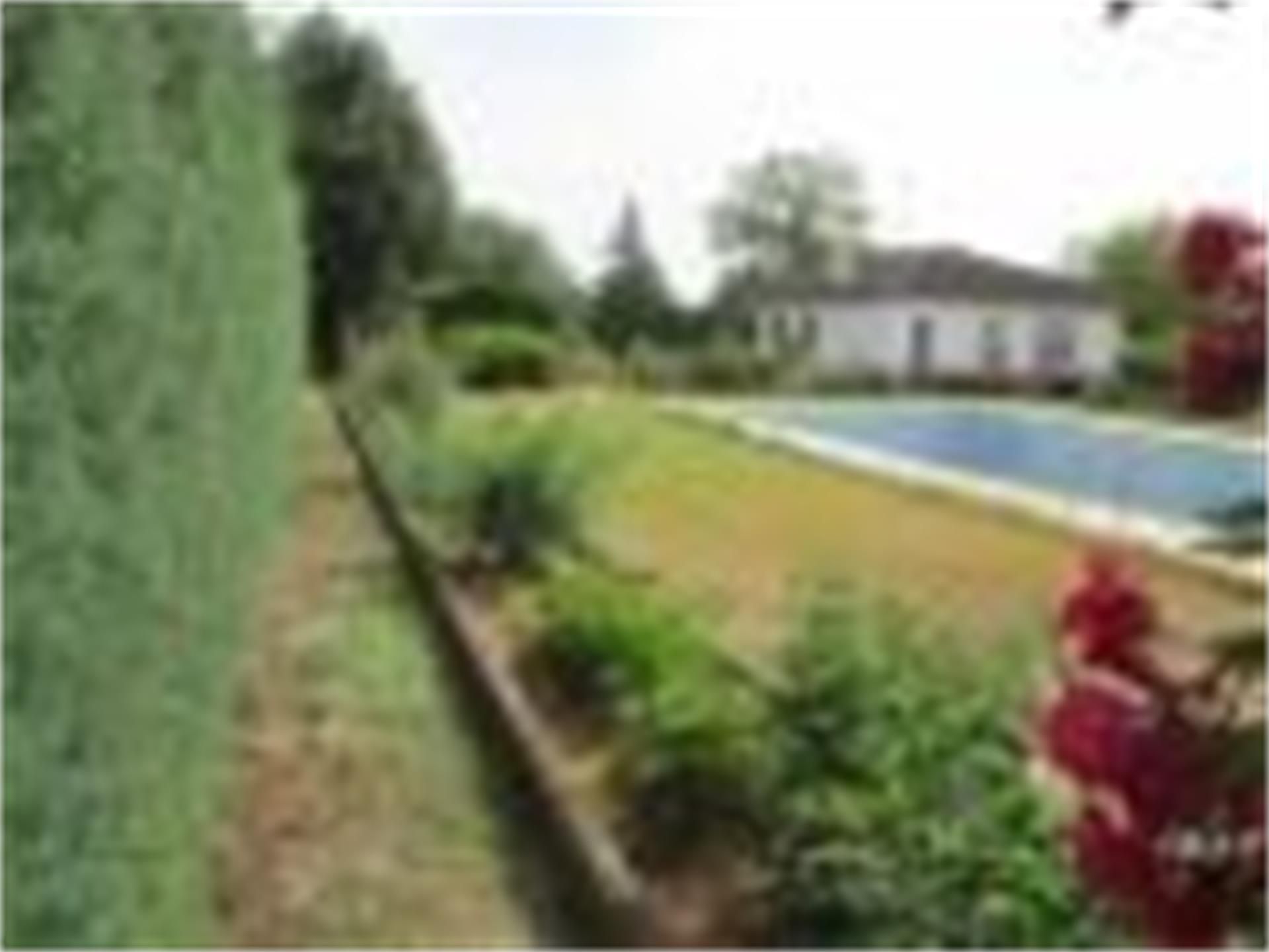 Jardí de Casa o xalet en venda en Galindo y Perahuy amb Piscina