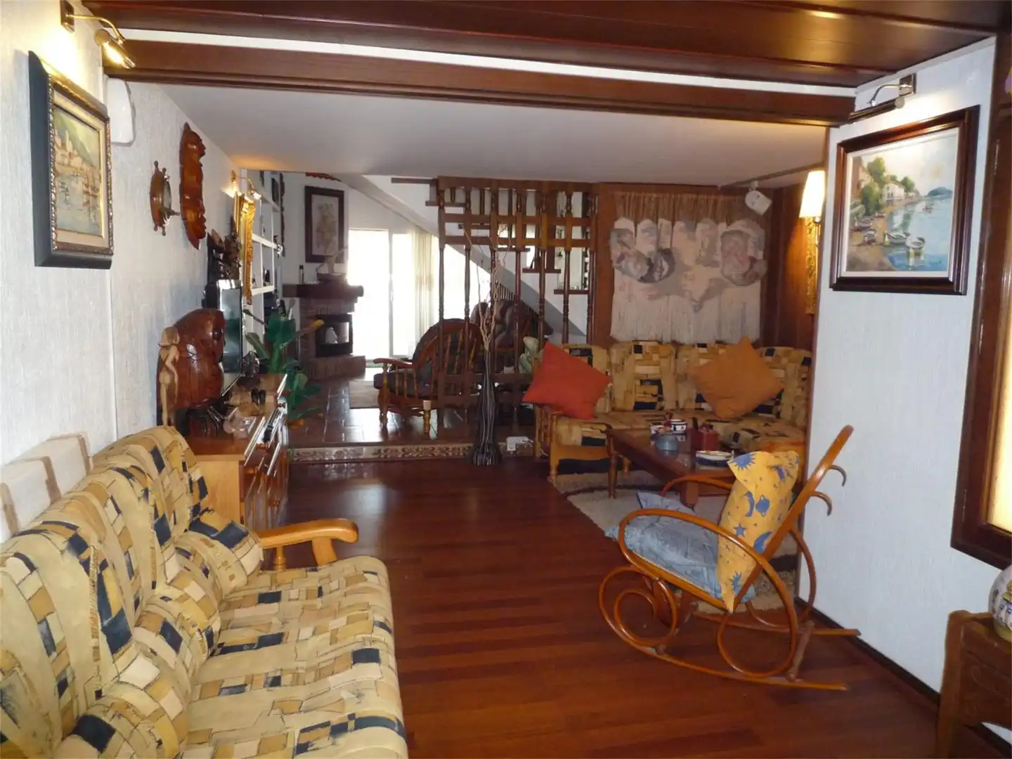 Wohnungen zum Verkauf in Carrer Cala de Salionç, La Pola i Giverola- Salionç Wohnzimmer von Wohnungen zum Verkauf in Tossa de Mar mit Klimaanlage, Heizung und Parkett