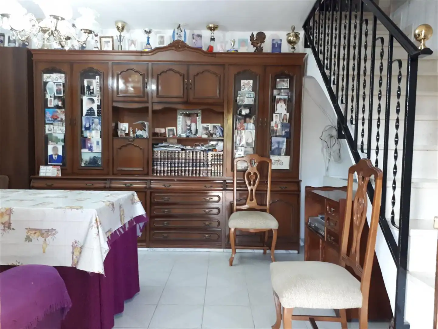 Einfamilien-Reihenhaus zum Verkauf in Calle Alta, 26, Villanueva de Algaidas Esszimmer von Einfamilien-Reihenhaus zum Verkauf in Villanueva de Algaidas mit Klimaanlage, Terrasse und Balkon