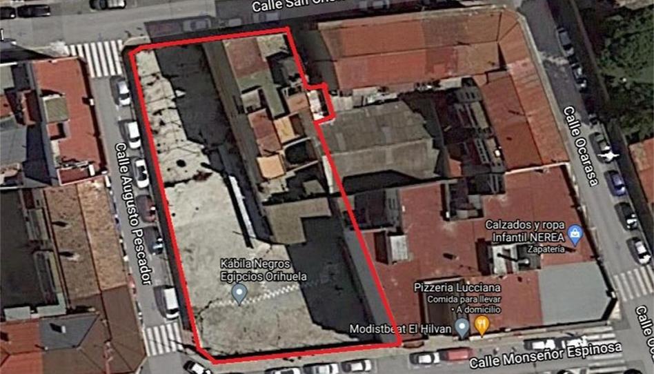 Urbanitzable en venda a Calle San Cristóbal, Orihuela ciudad, Alicante - imatge 1 Foto 1 de Urbanitzable en venda a Calle San Cristóbal, Orihuela ciudad, Alicante