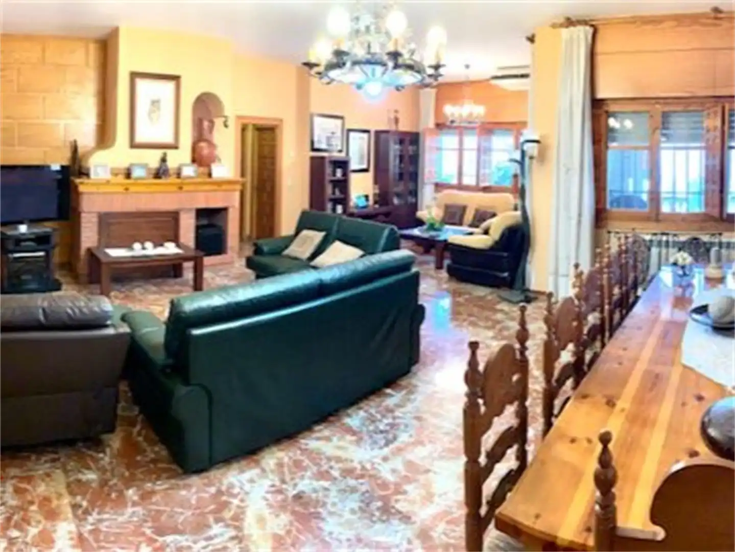 Casa o chalet en venta en Calle Calvario, Purchil Sala de estar de Casa o chalet en venta en Vegas del Genil con Aire acondicionado, Calefacción y Jardín privado