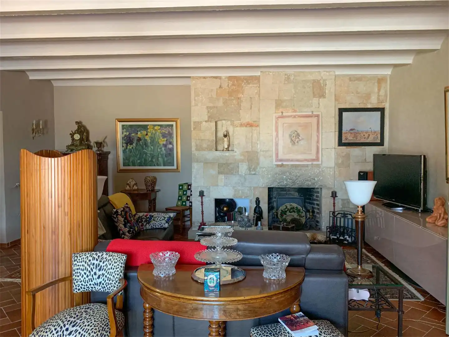 Houses for sale in Carrer Sant Genís, 13, Grifeu - Cap Ras - Els Estanys - Sant Genís Living room of Houses for sale in Llançà with Air Conditioner and Terrace