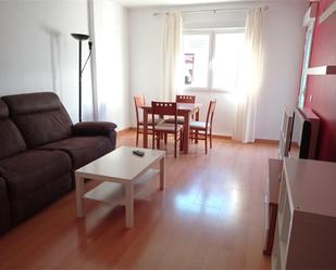 Living room of Flat for sale in Plasencia  with Air Conditioner, Parquet flooring and Furnished