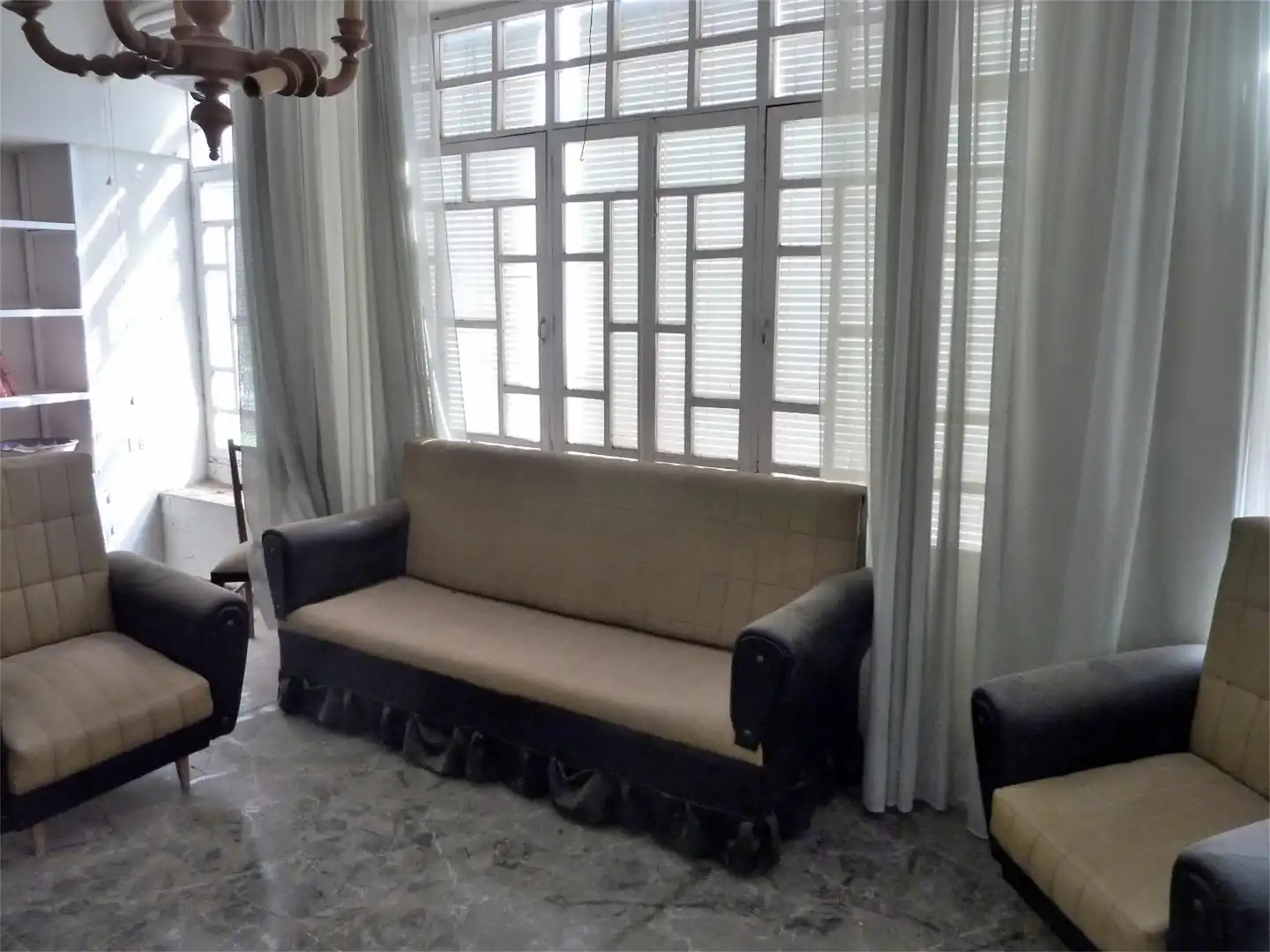 Living room of Ground floor for sale in La Roda  with Heating, Private garden and Terrace
