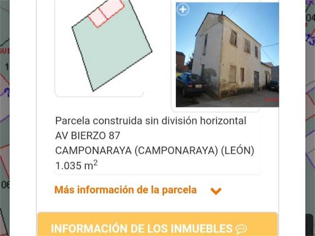 Terreno urbanizable en Venta en Calle Las Lavanderas en Camponaraya