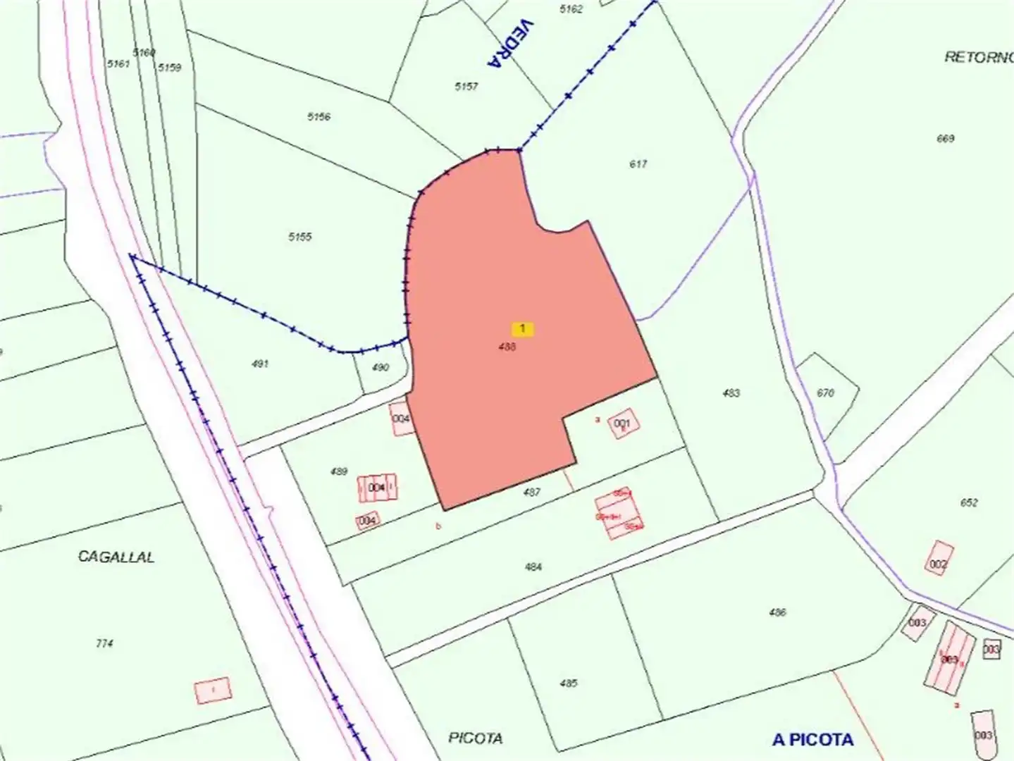 No Urbanitzable en venda a Lestedo, Boqueixón No Urbanitzable en venda en Boqueixón