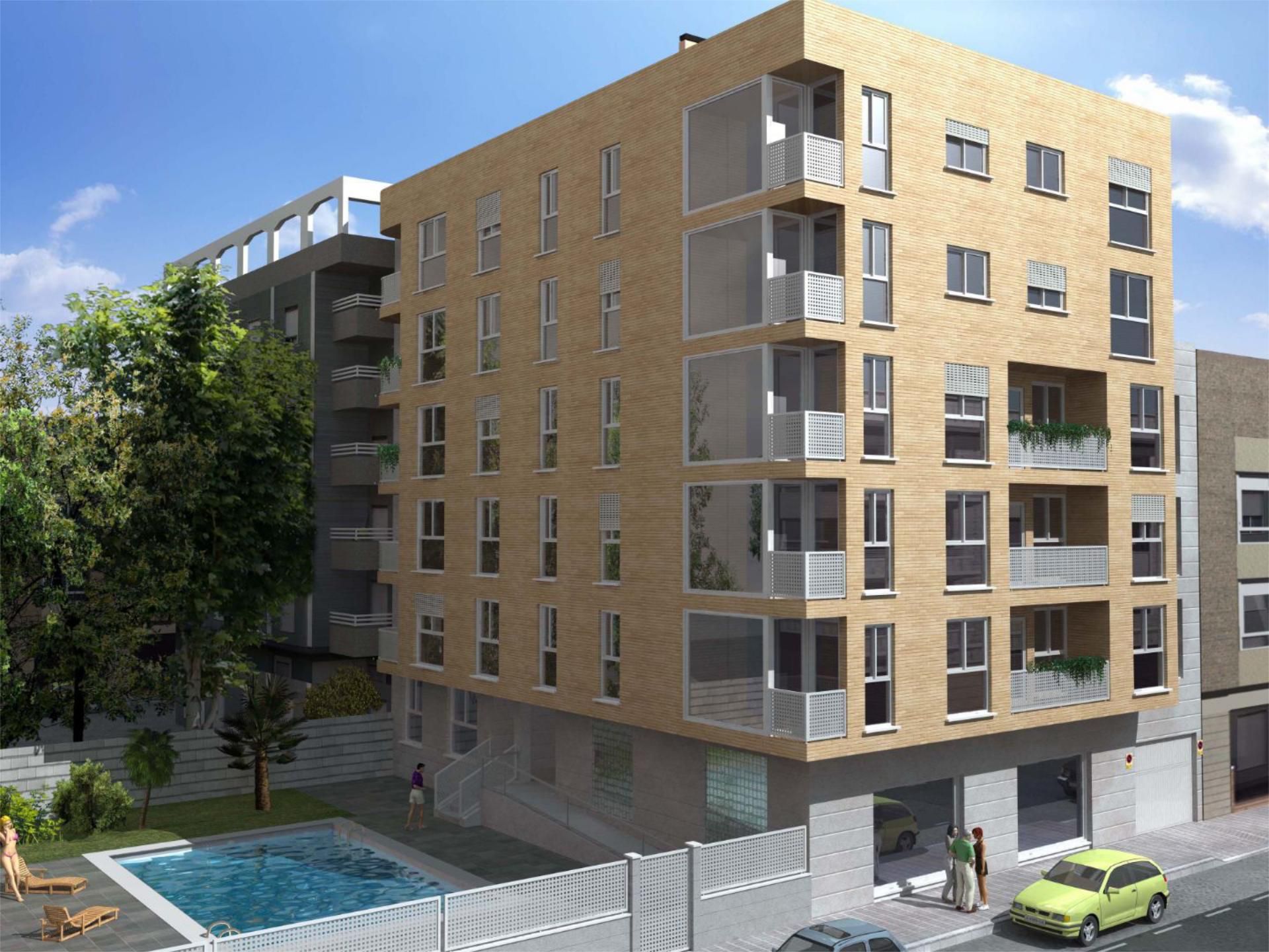 Exterior view of Flat for sale in Mutxamel  with Swimming Pool and Balcony