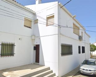 Exterior view of Single-family semi-detached for sale in Los Santos de Maimona  with Air Conditioner and Terrace