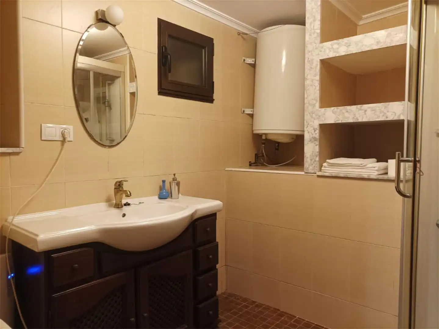 Casa o chalet de alquiler en Barrio del Tornu, Vidiago - Pendueles - Tresgrandas Baño de Casa o chalet de alquiler en Llanes con Calefacción, Parquet y Terraza
