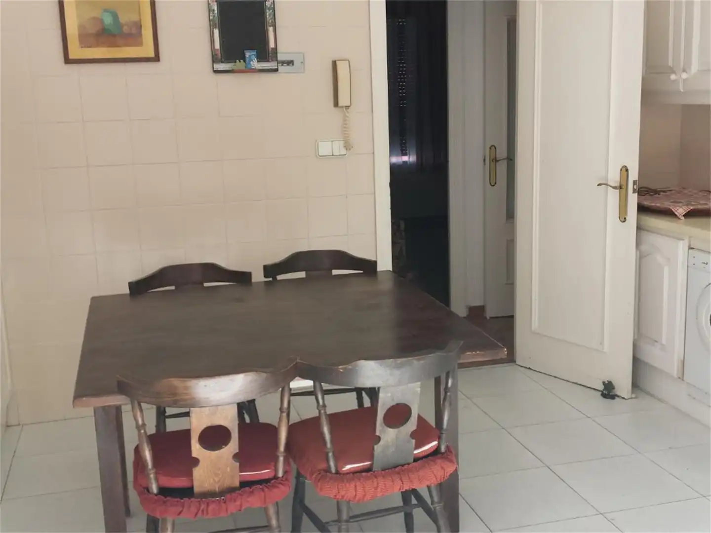 Esszimmer von Wohnung zum Verkauf in Algeciras mit Privatgarten, Parkett und Abstellraum