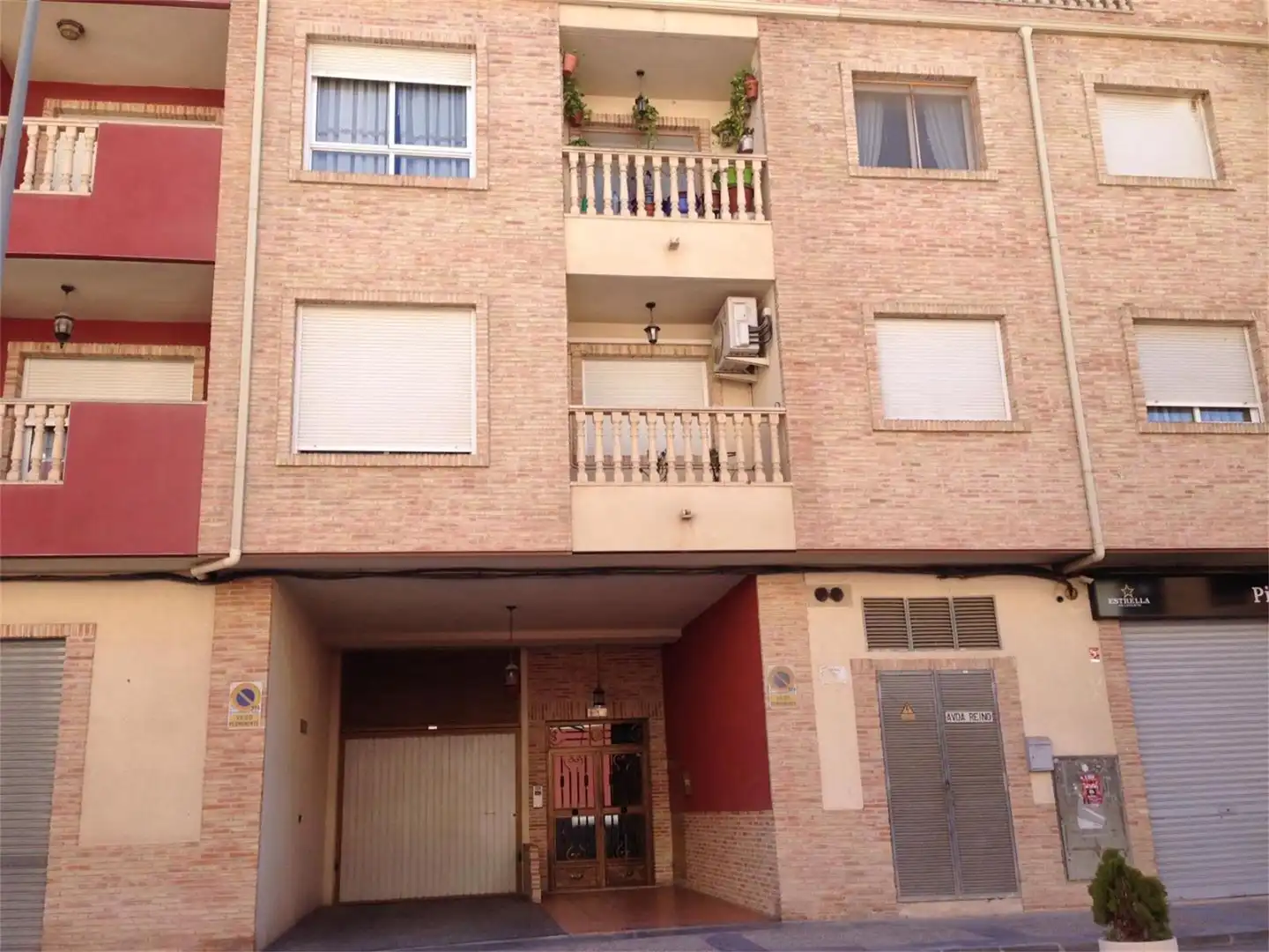 Exterior view of Flat for sale in Beniel  with Terrace, Storage room and Oven